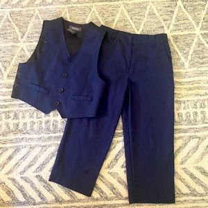 Kenneth Cole suit pants and vest, Sz 4T